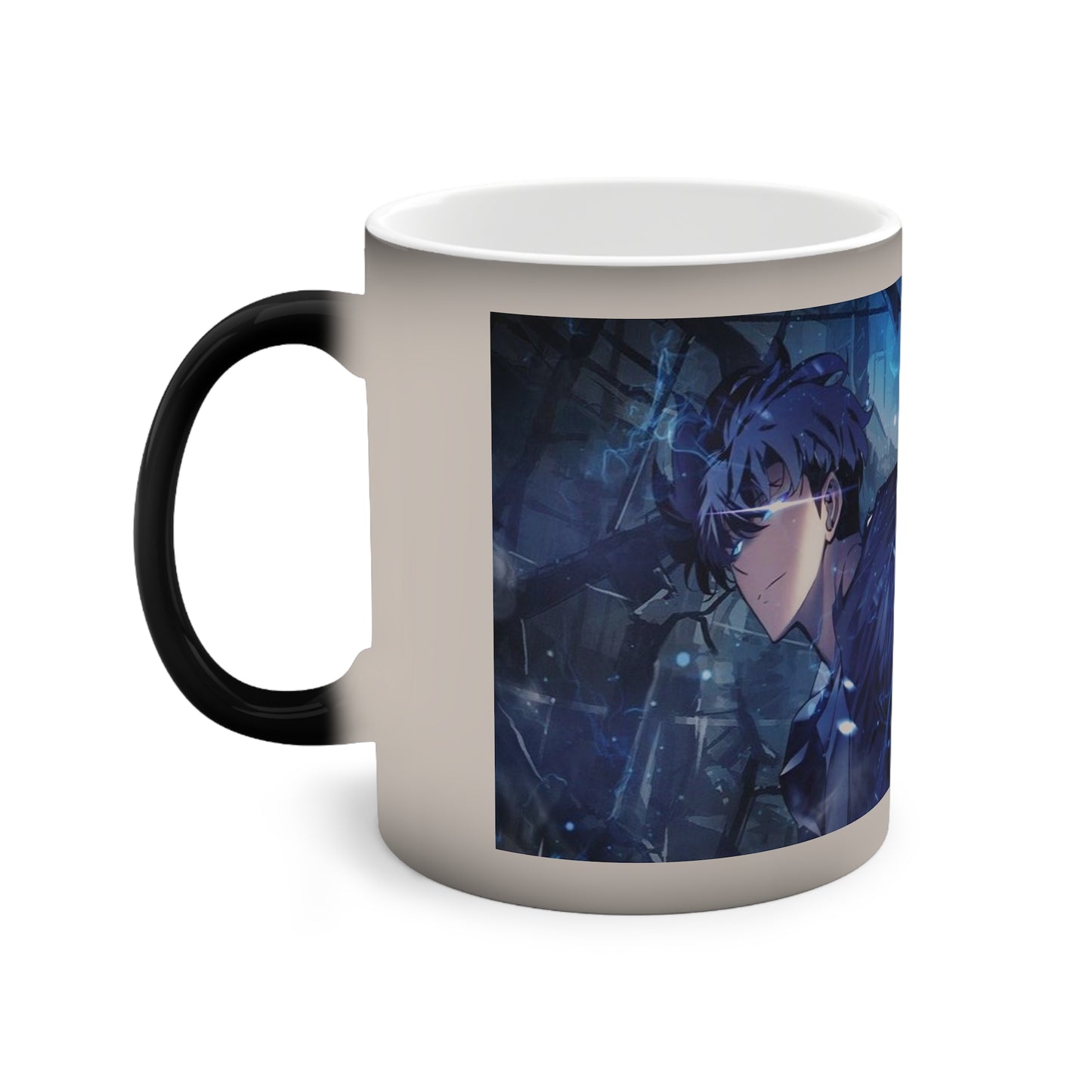 Solo leveling color changing mug Printify