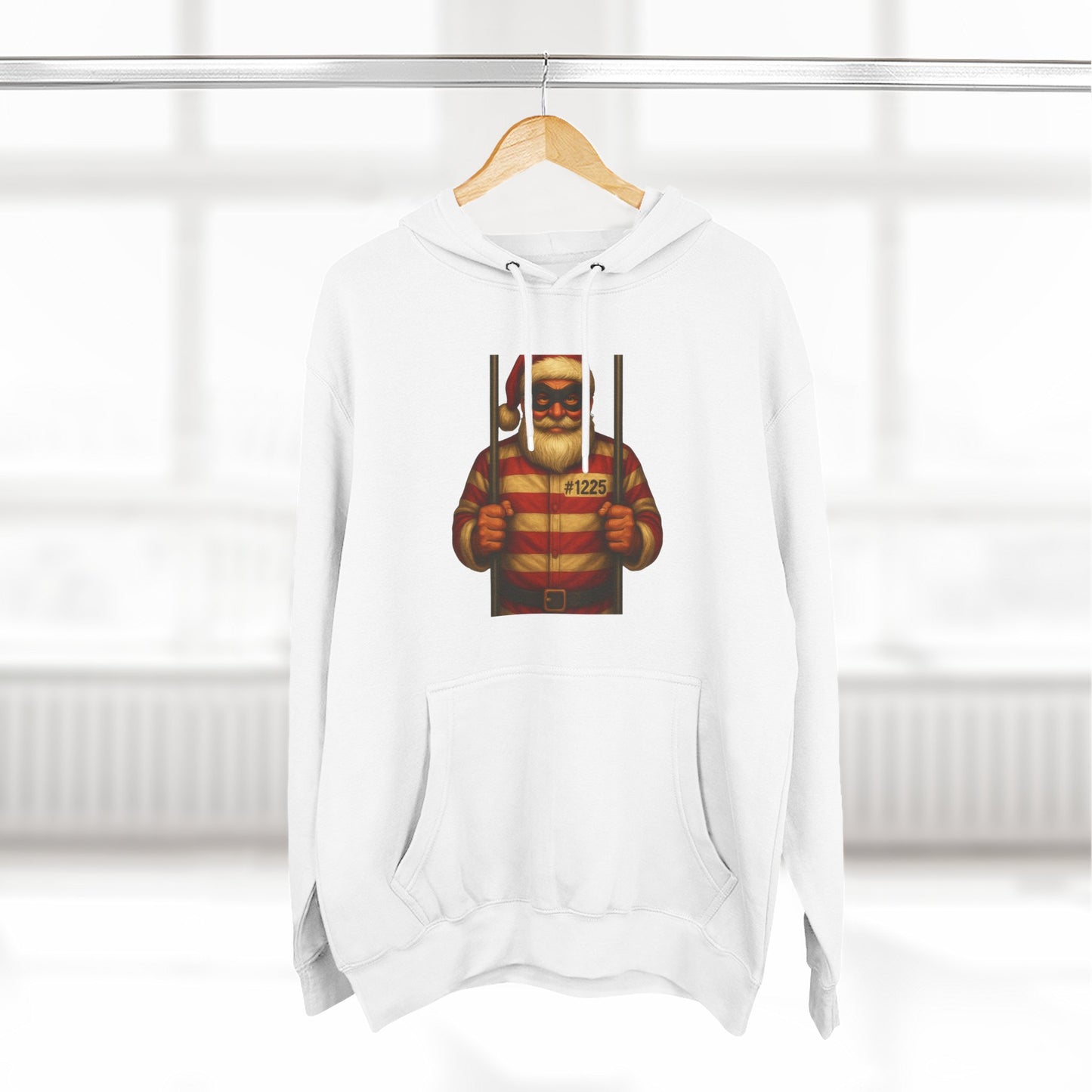 It Wasn't Me Santa Hoodie Printify